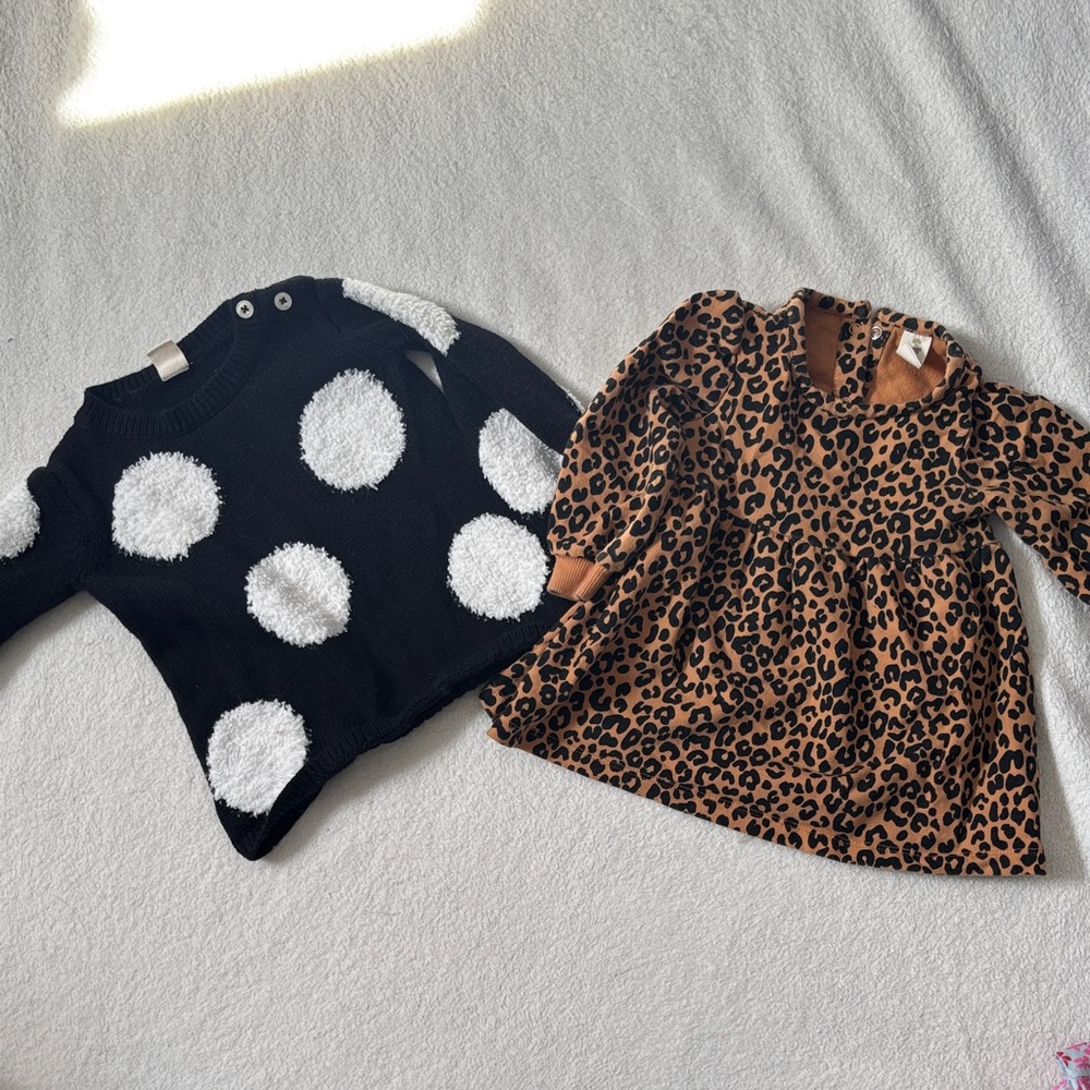 Tucker + Tate Black and Brown Kids Dresses